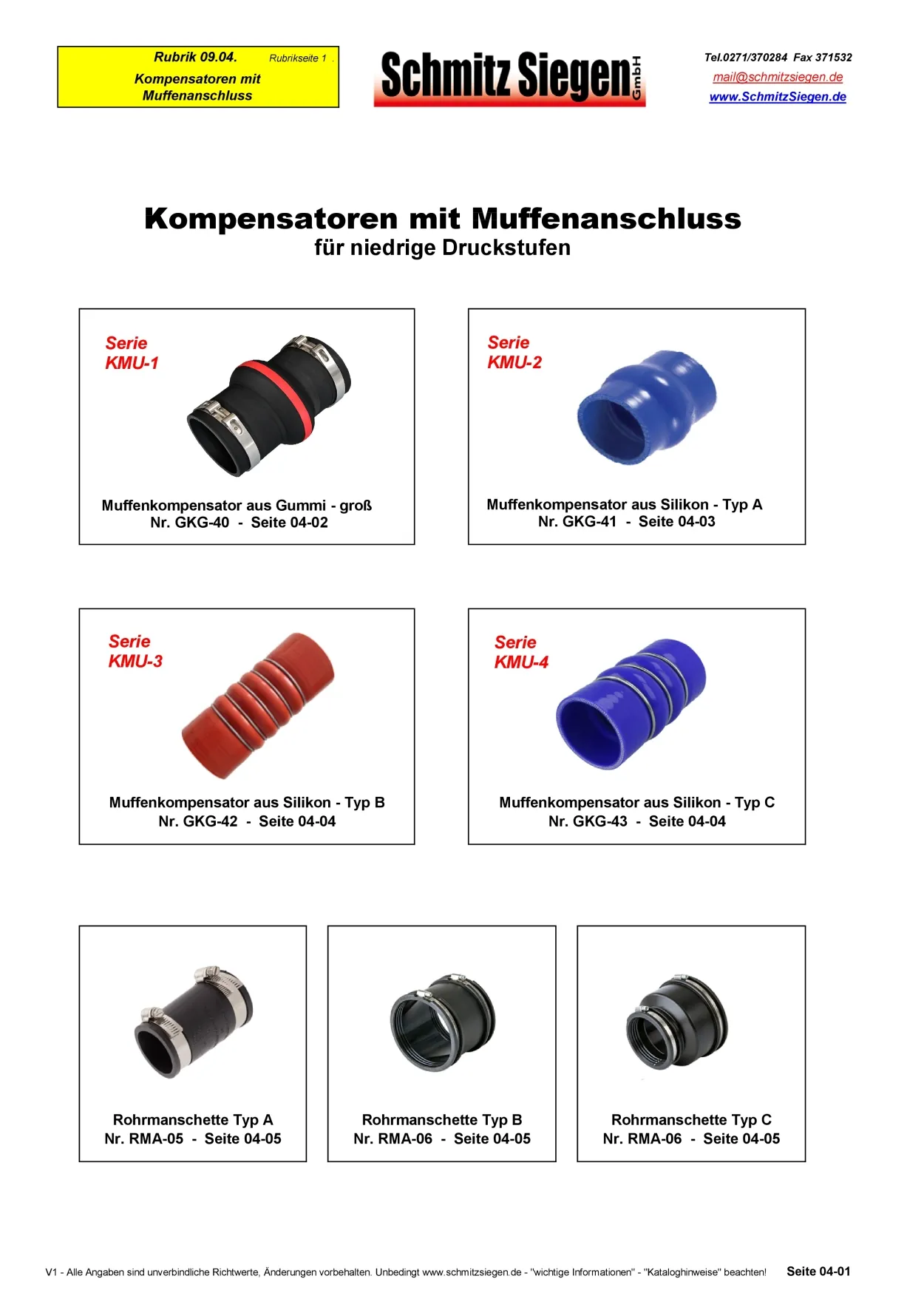Leider keine Bildbeschreibung für 09-04-01KompensatorenmitMuffenanschluss-INHALT-V1.jpg vorhanden.